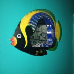 Colorful Fish Wall Decor